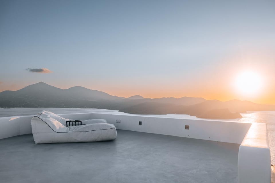 Natural landscape, Balcony/Terrace, Sunset