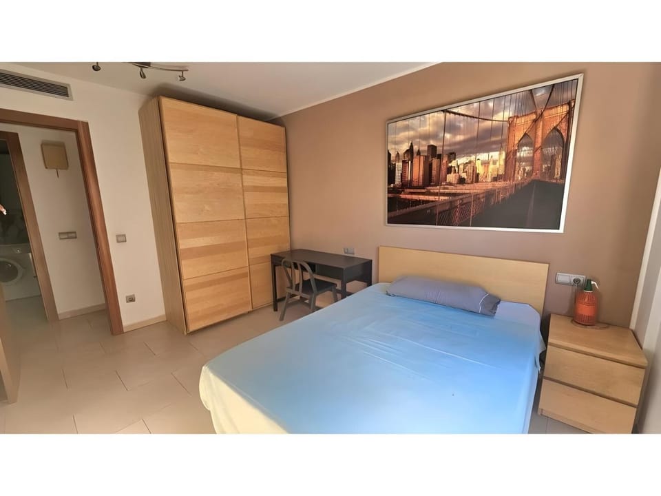 Bed, Photo of the whole room, Bedroom, wardrobe
