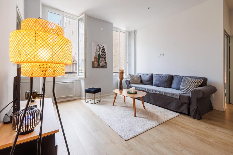 15 minutes du Vieux Port, Confort et Espace au calme du Palais Longchamp Apartment in Marseille