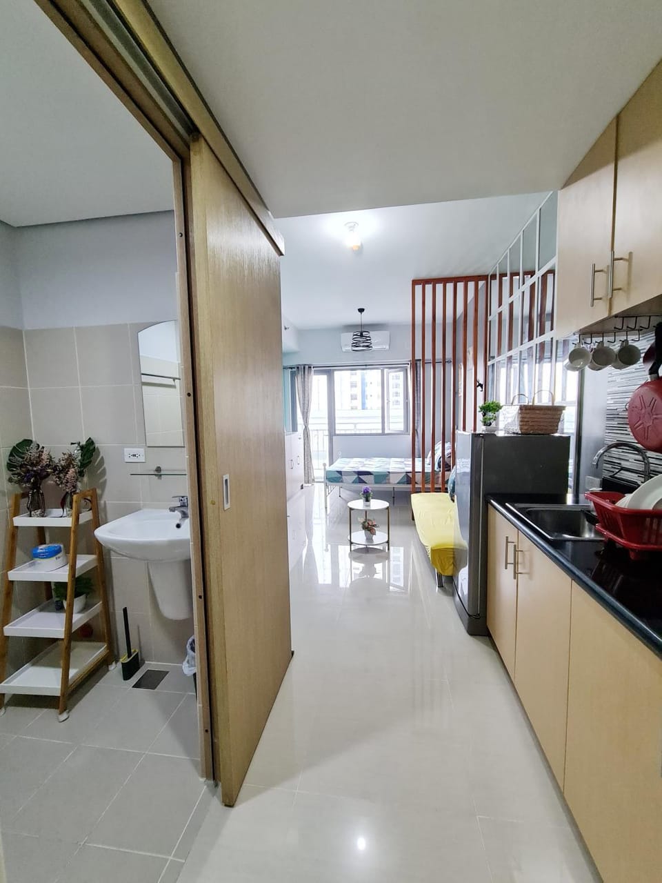 Stylish New Unit w/ Balcony at Fern Residences Apartment in Quezon City