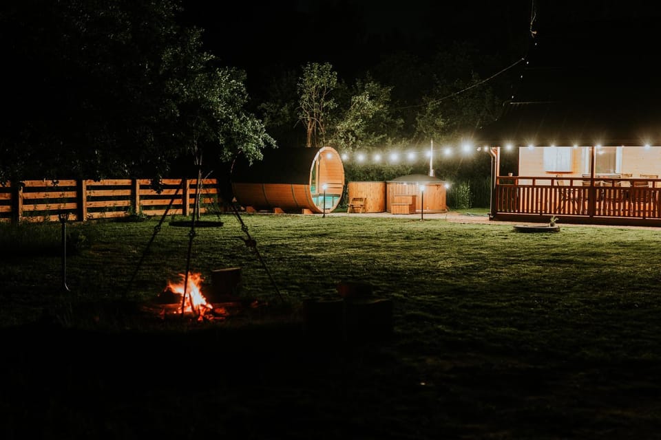 Property building, BBQ facilities, Garden