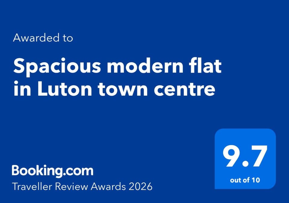 Spacious modern flat in Luton town centre Apartment in Luton
