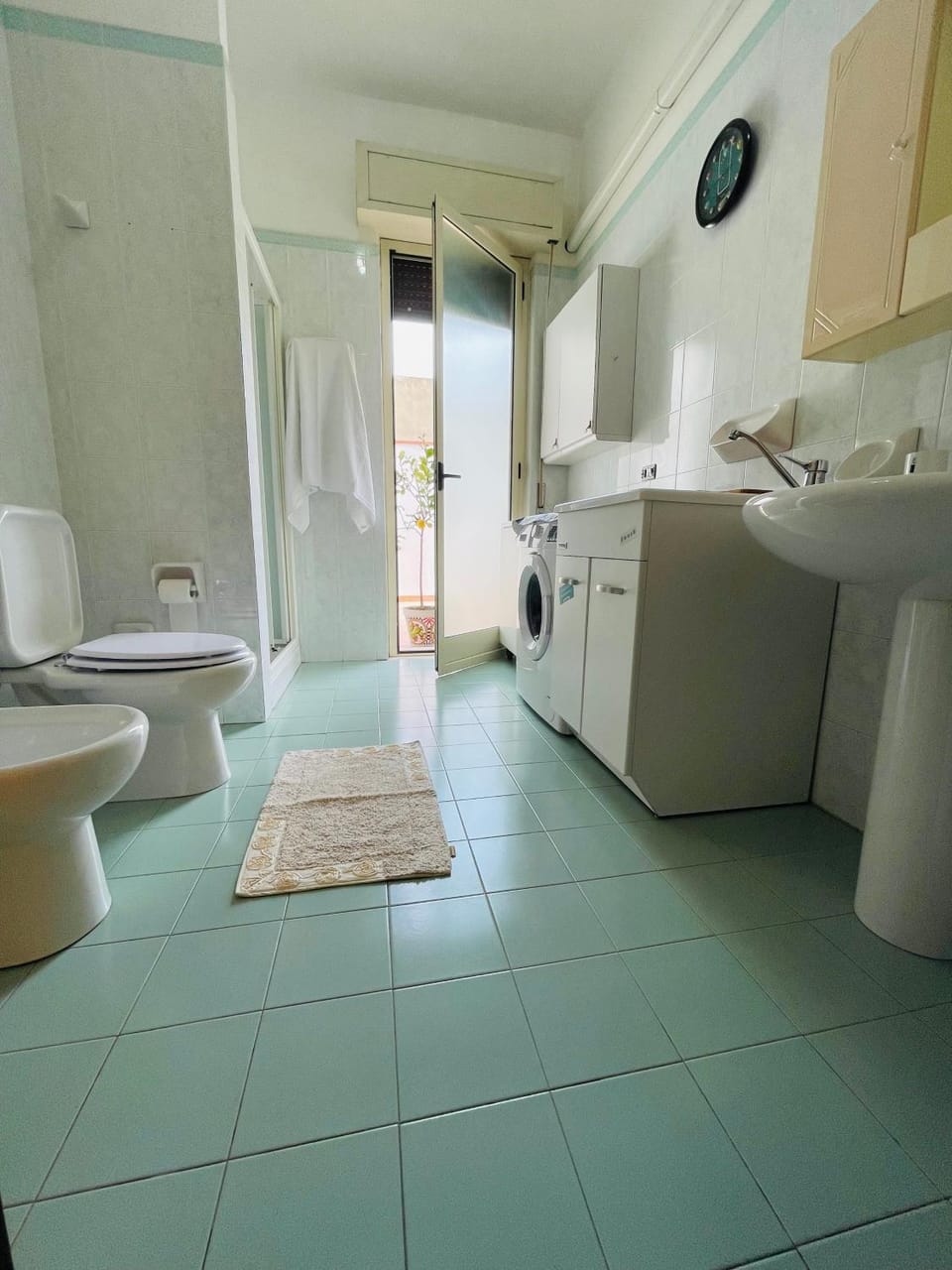 Bathroom, laundry