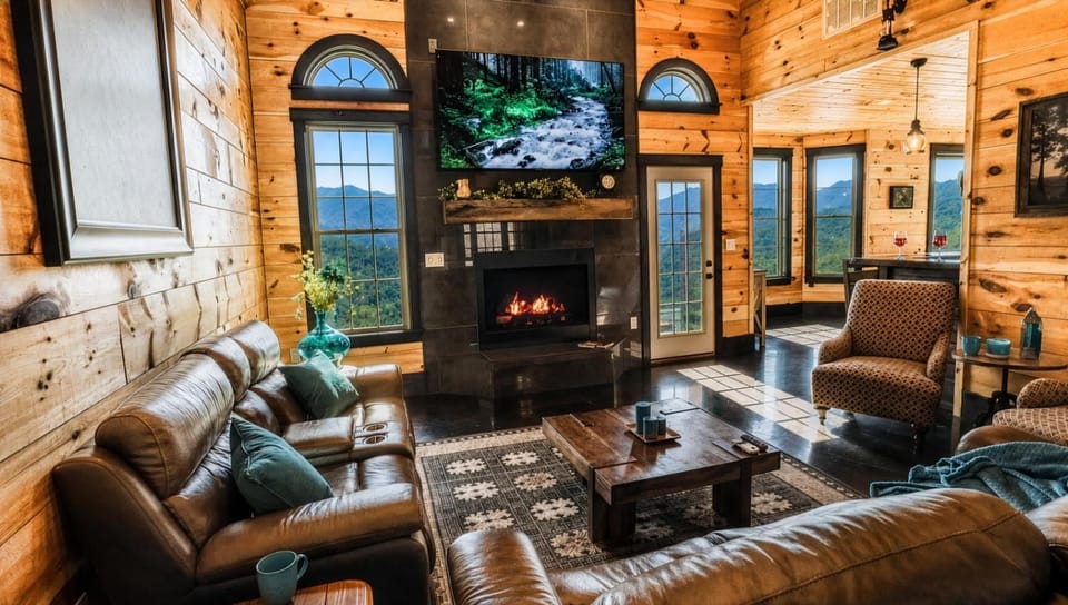 TV and multimedia, Living room, Seating area, Evening entertainment
