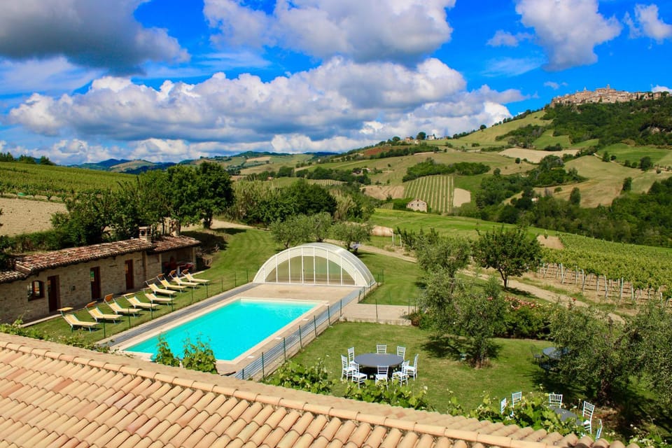 Bird's eye view, Swimming pool