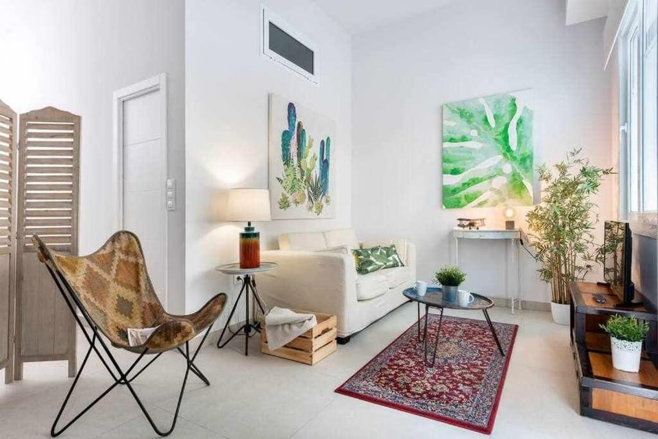 Living room, air conditioner
