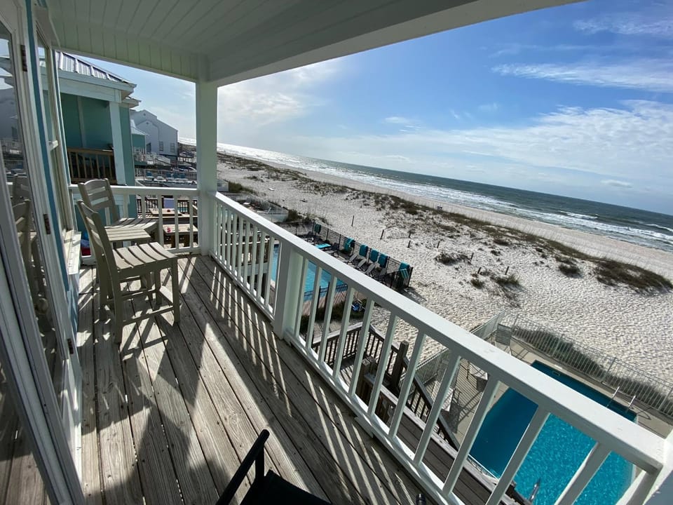 Natural landscape, View (from property/room), Balcony/Terrace, Beach, Sea view, Sea view, Swimming pool