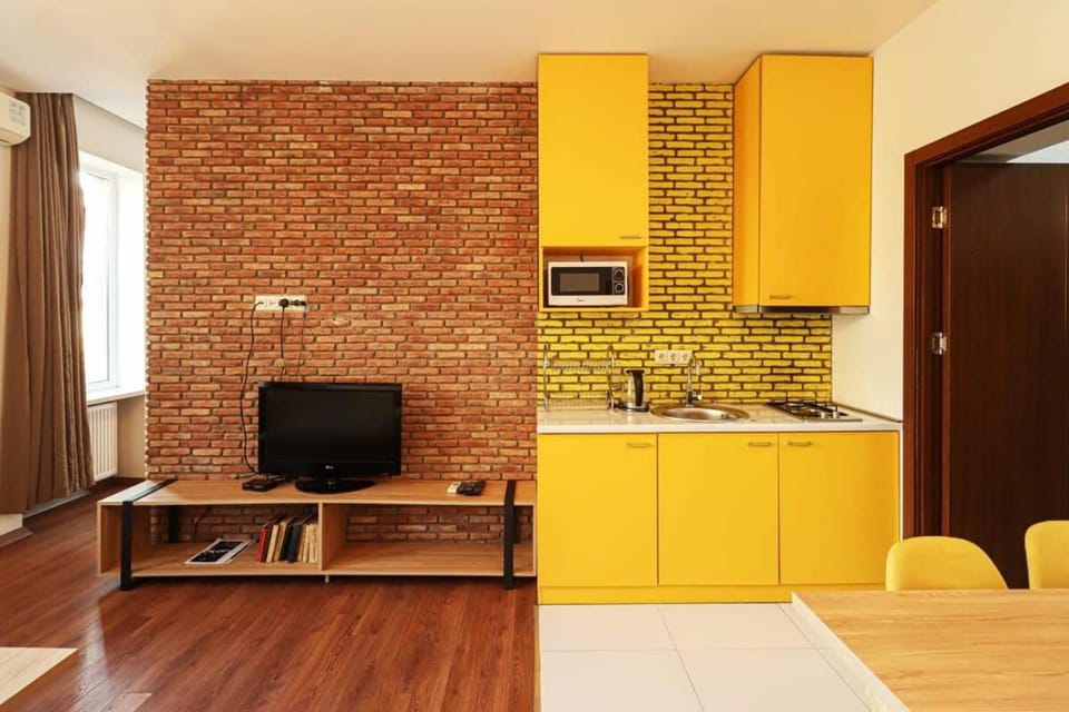 One bedroom apartment with Balcony near Fabrika Apartment in Tbilisi, Georgia