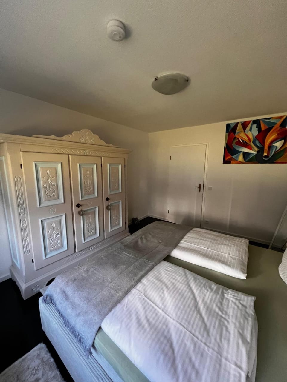 Bed, Photo of the whole room, Bedroom, wardrobe