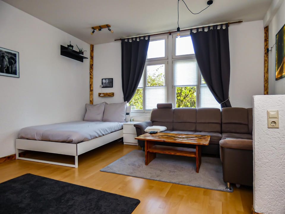 Living room, Seating area, Bedroom