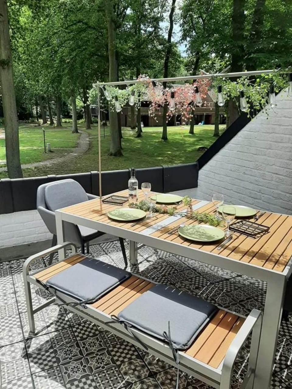Balcony/Terrace, Food and drinks, Garden view