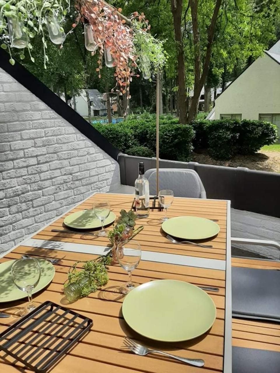 Balcony/Terrace, Garden view