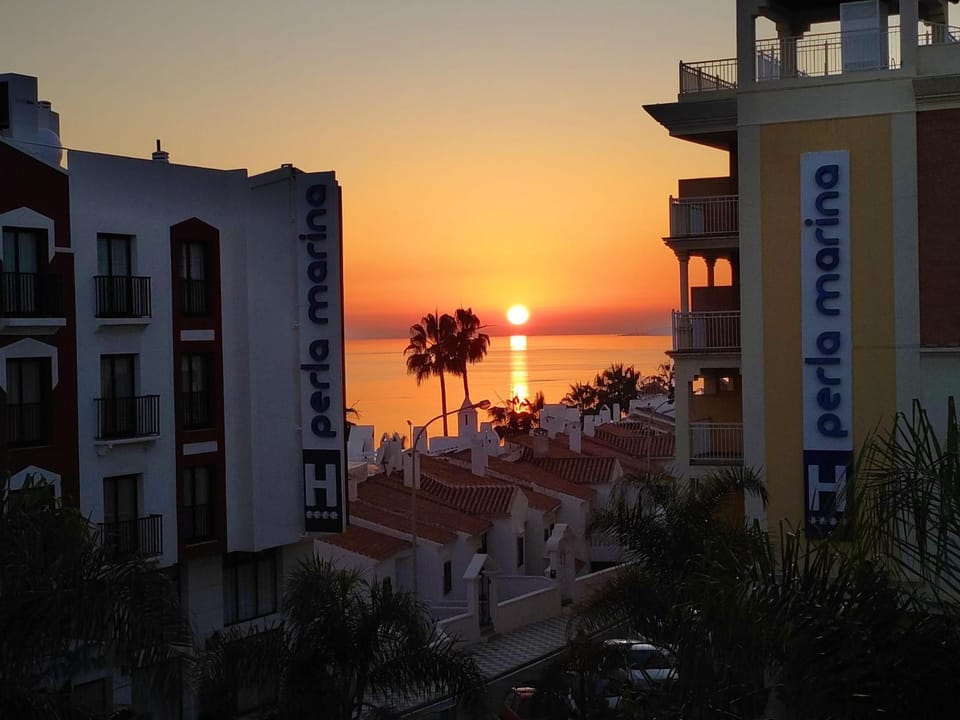 Sea view, Sunset