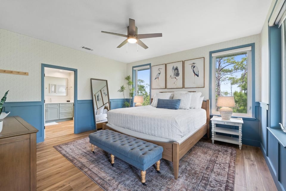 Bed, Bedroom