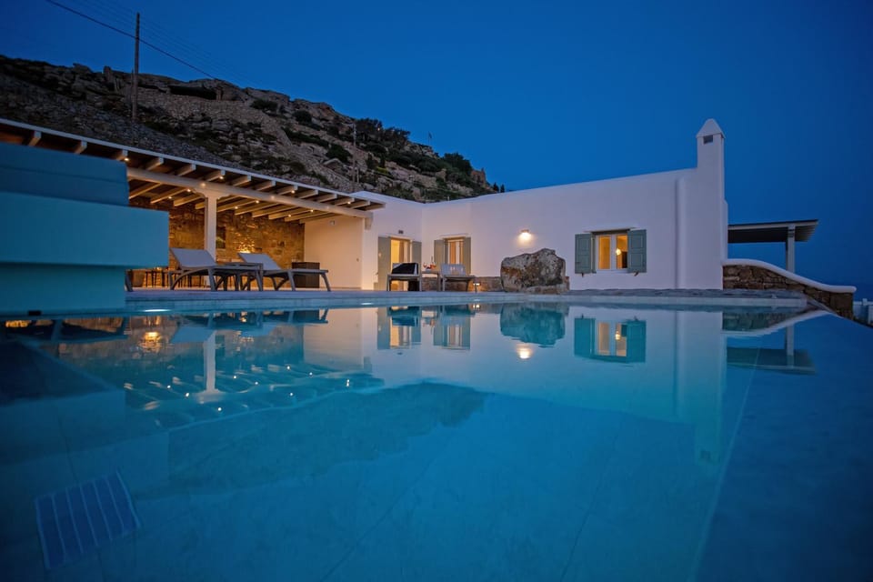 Night, Swimming pool