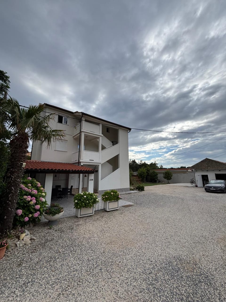 Property building, Day, Natural landscape, Parking