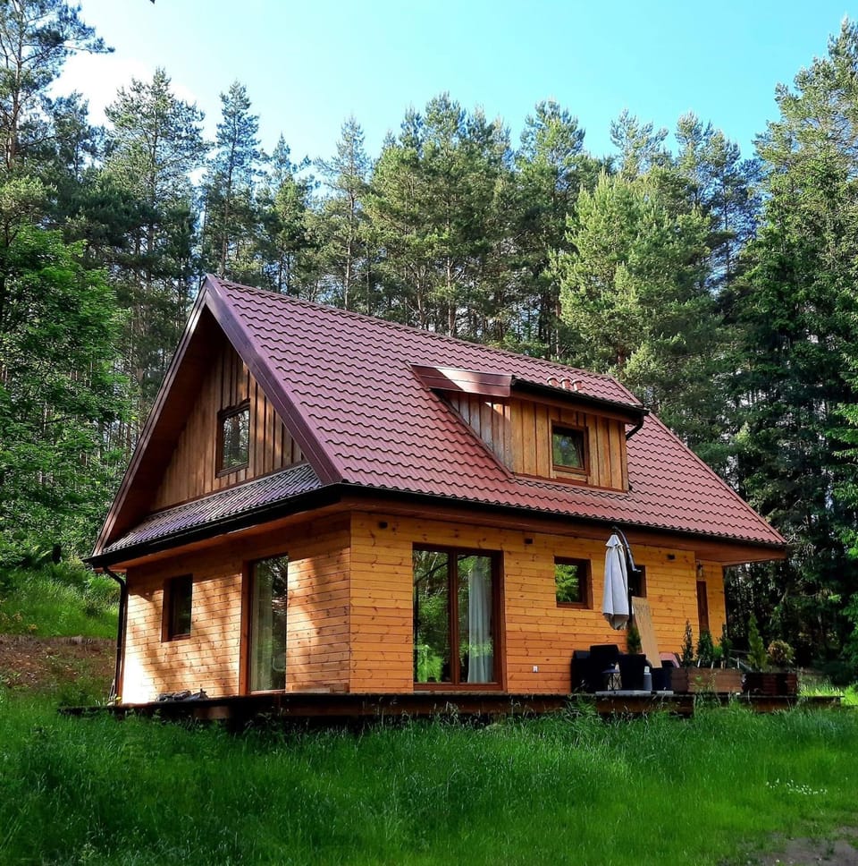 Między Brzozami House in Poland
