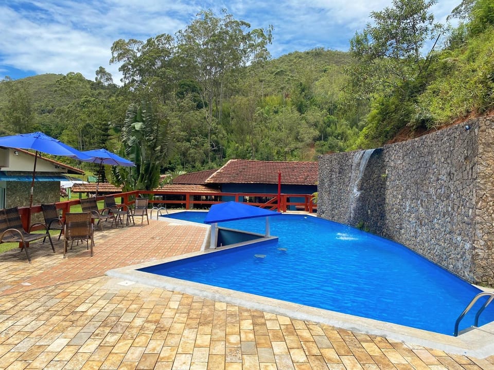 Day, Natural landscape, Mountain view, Pool view, Swimming pool