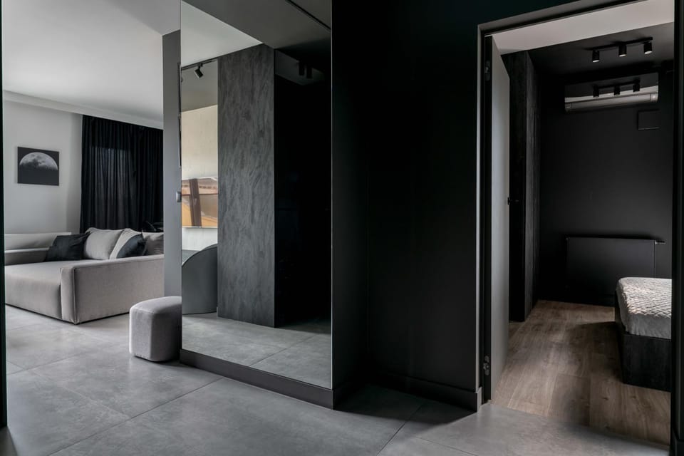 Living room, Bedroom