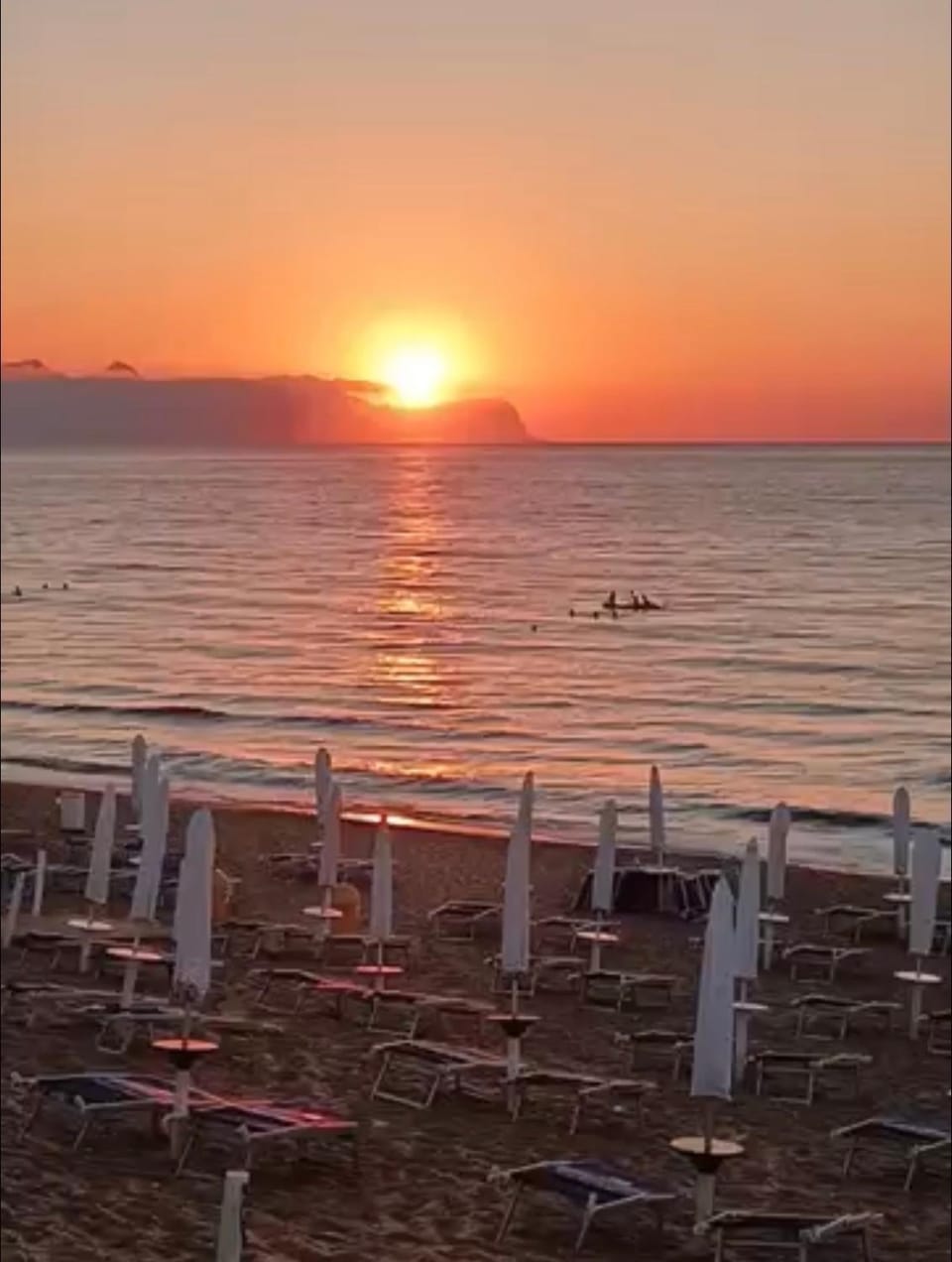 Beach, Sunset