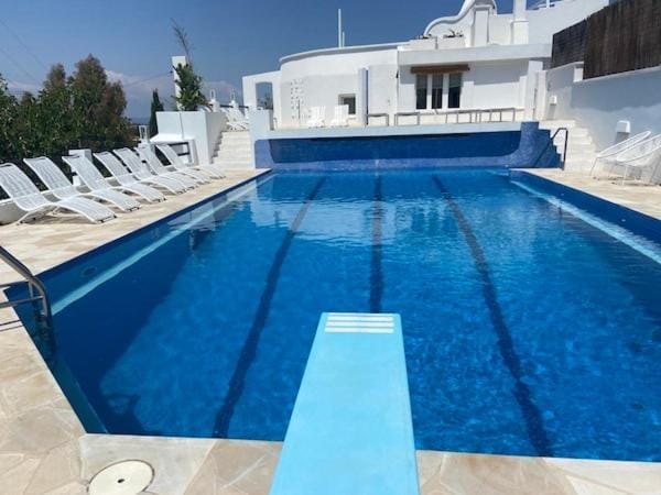 Swimming pool, Sunrise, Sunset, sunbed