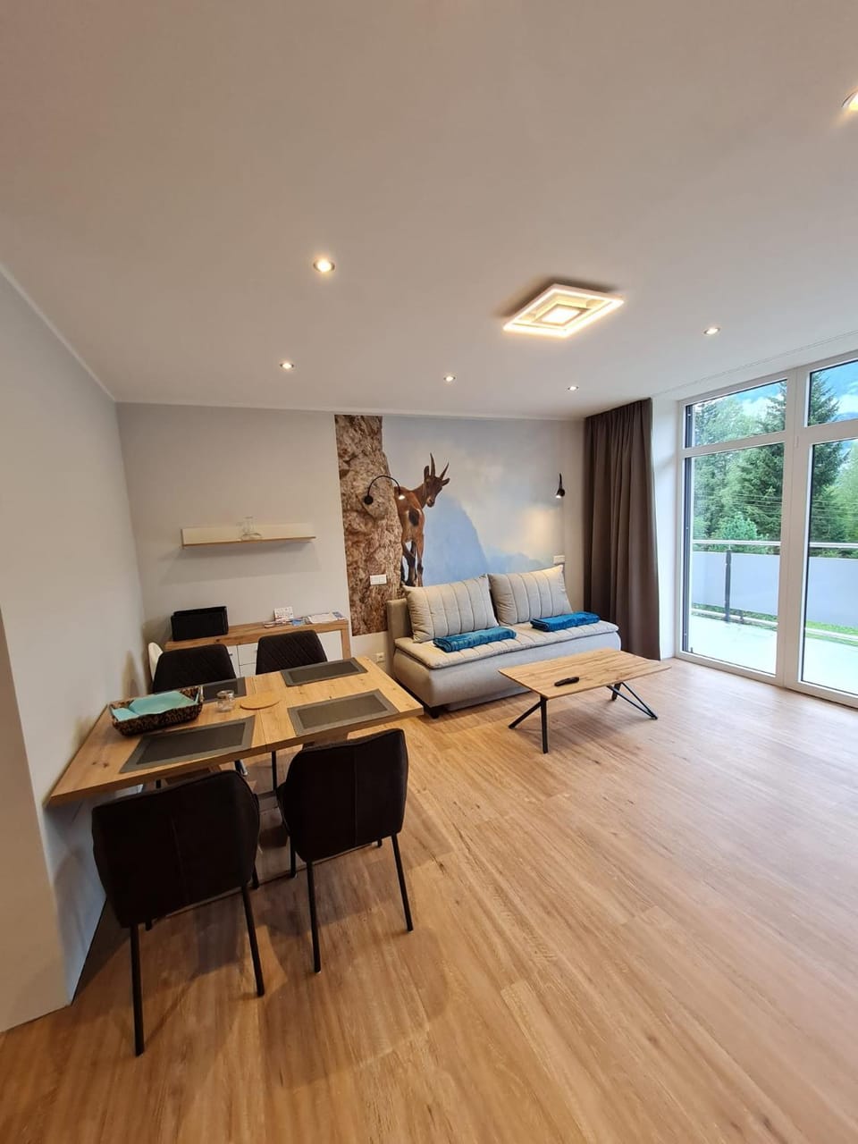 Living room, Dining area