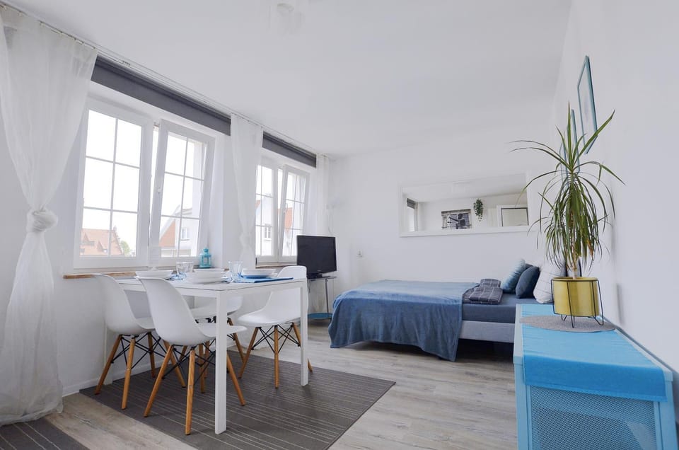 Apartament Targ na Starym Mieście z widokiem na rzekę Apartment in Gdansk