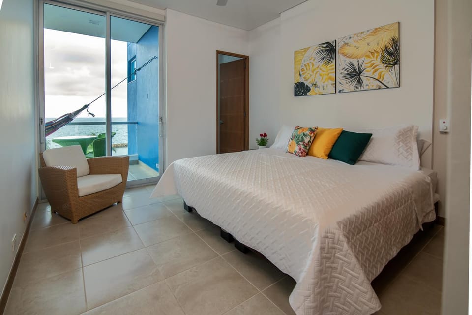 Magico Apartamento Frente al Mar 3 Habitaciones PAZ151 Apartment in Sagoc