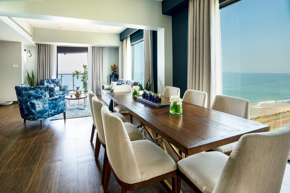 Dining area, Sea view