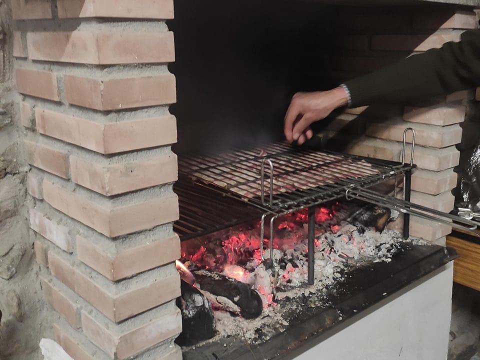 BBQ facilities, flat iron
