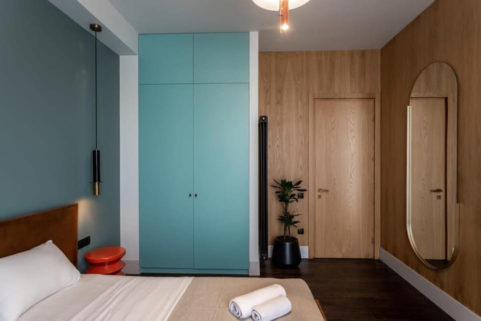 2BR apartment with a small balcony in Sololaki Apartment in Tbilisi, Georgia