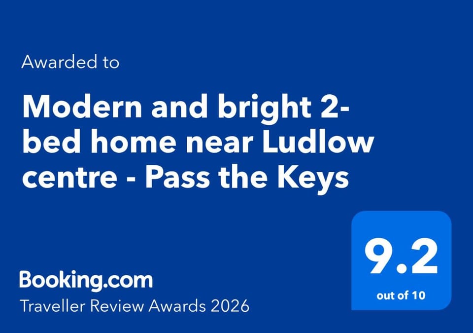 Modern and bright 2-bed home near Ludlow centre - Pass the Keys House in Ludlow