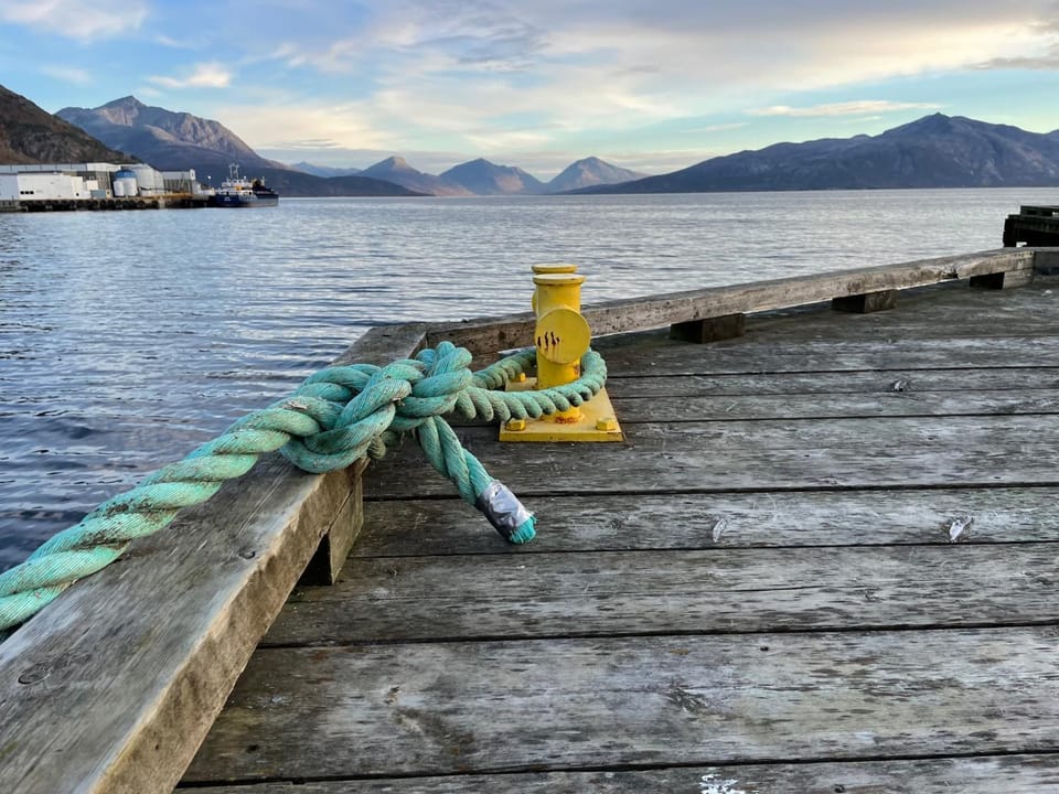 2. etg i Dampskipsbrygga, Lødingen havn Apartment in Nordland, Norway