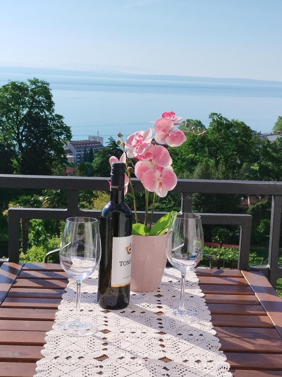 View (from property/room), Balcony/Terrace, Sea view