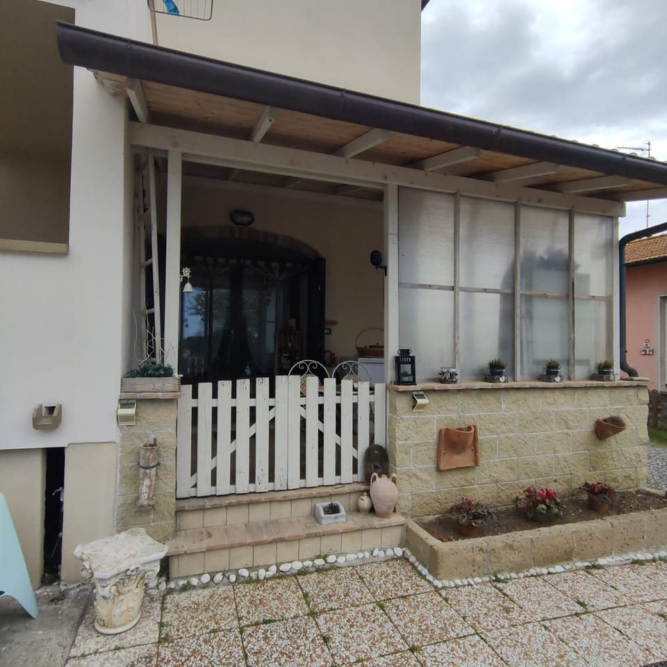 Property building, Patio