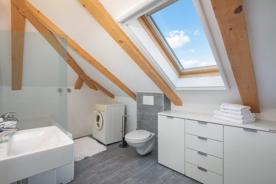 Toilet, Bathroom, towels