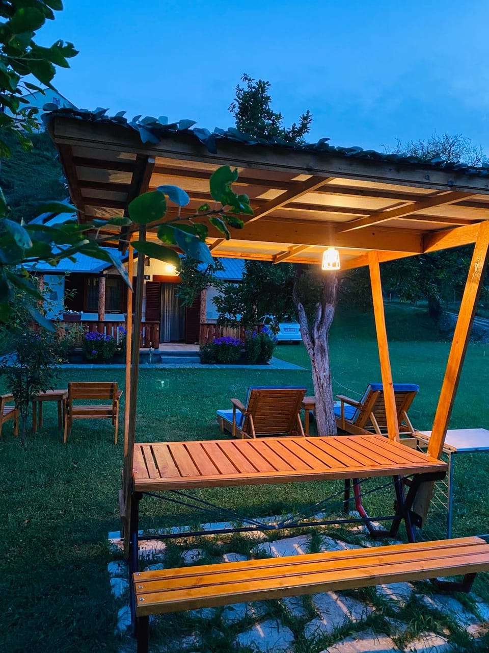 Patio, Garden, Garden view