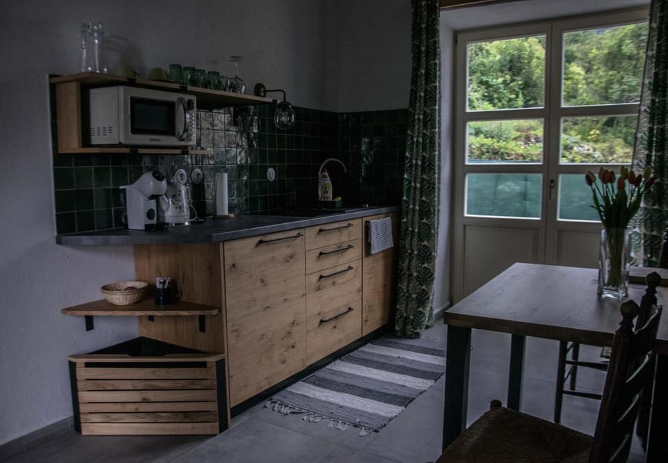 Kitchen or kitchenette, Dining area