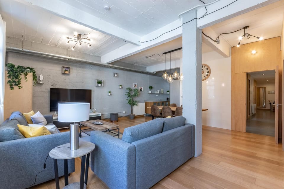 NEW! Lovely 3-Bedroom Loft in Bilbao Apartment in Bilbao