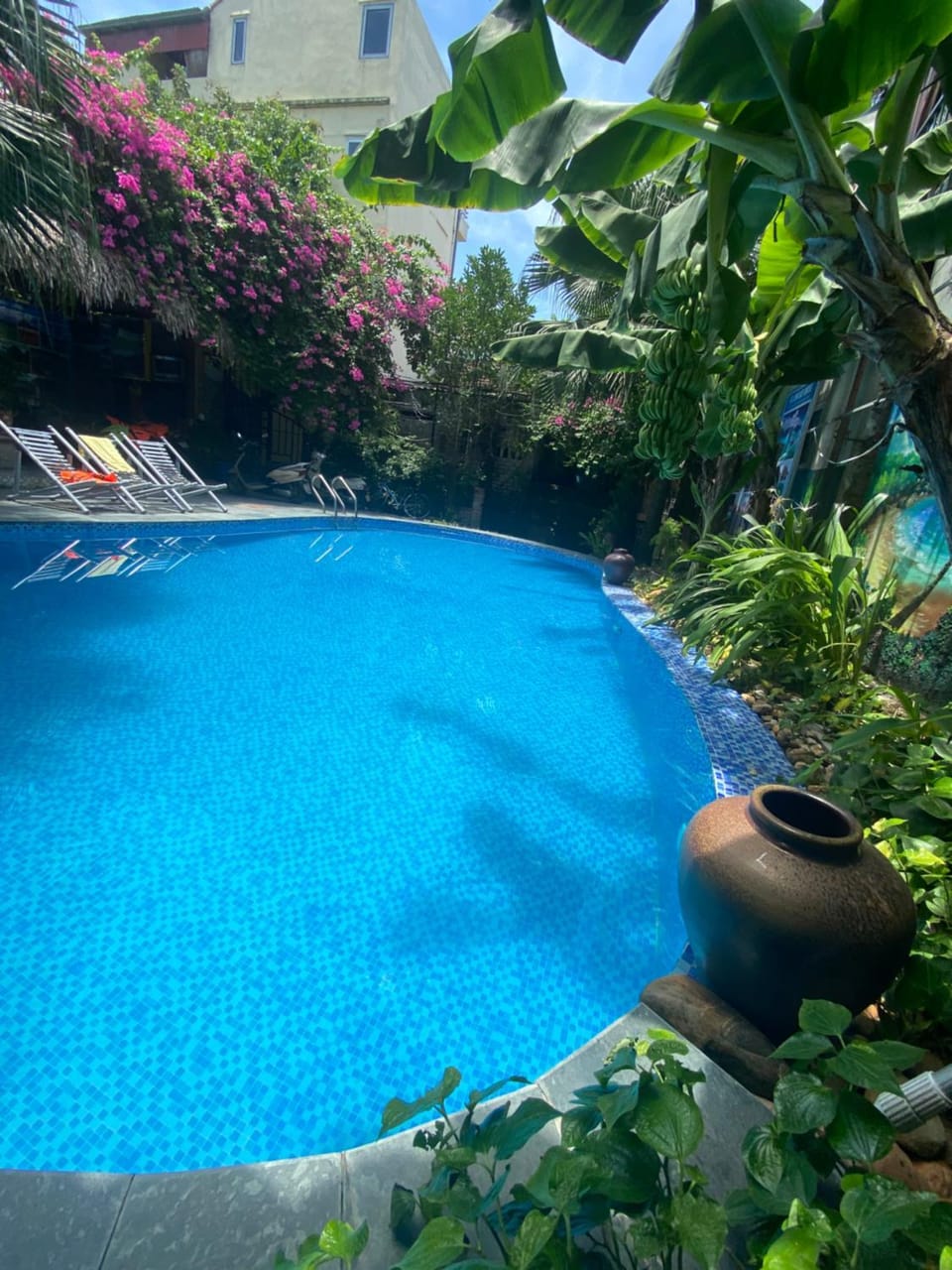 Day, Swimming pool