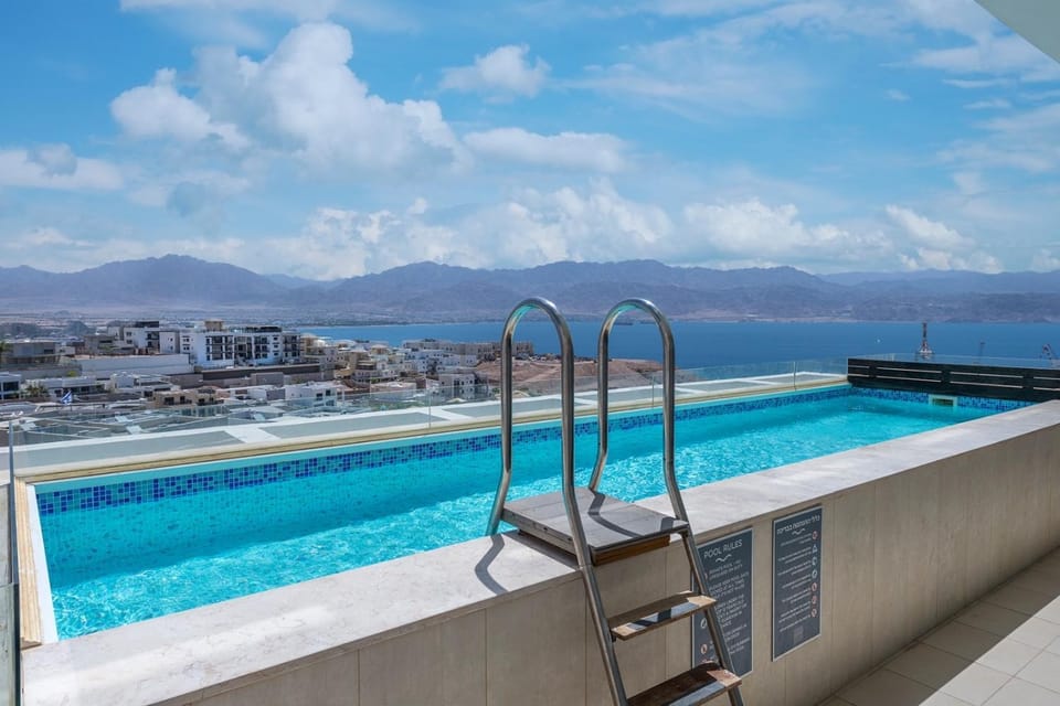 Geffen penthouse pool & view House in Eilat