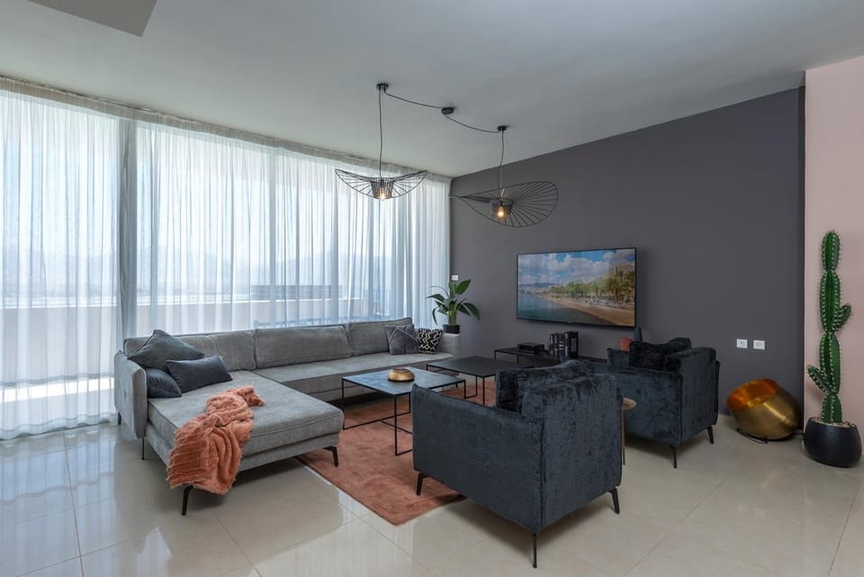 Geffen penthouse pool & view House in Eilat