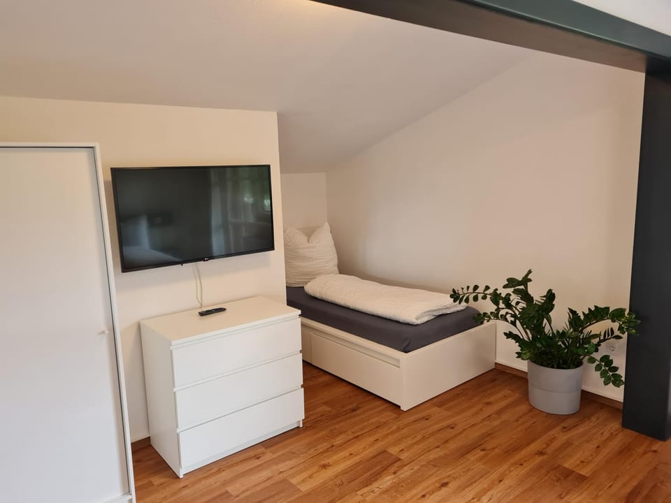 Bed, TV and multimedia, Photo of the whole room