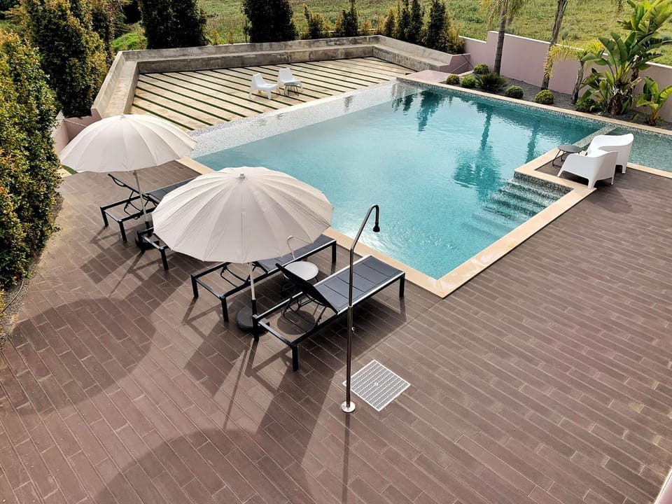 Property building, Pool view, Swimming pool