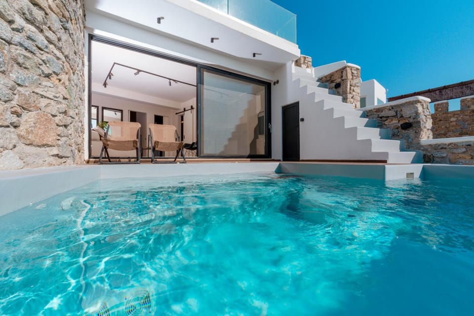 Luxury Sea View Private Pool Residence - Exclusive At Elia Beach Mykonos House in Mykonos, Mikonos 846 00, Greece