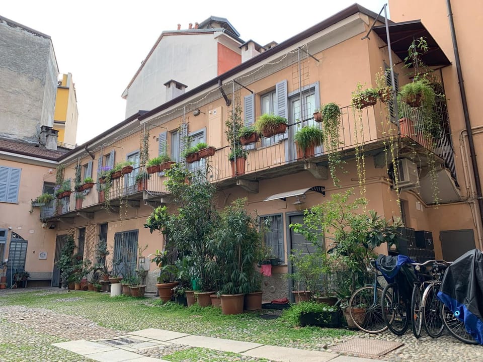 Property building, Garden