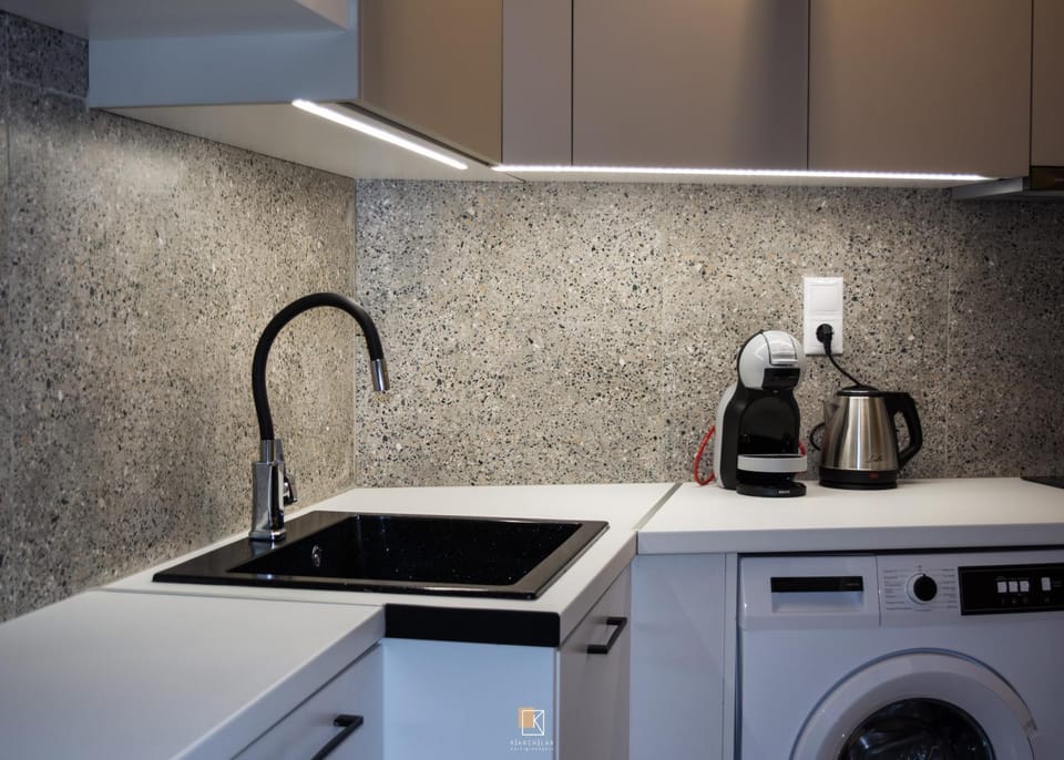 washing machine, kitchen