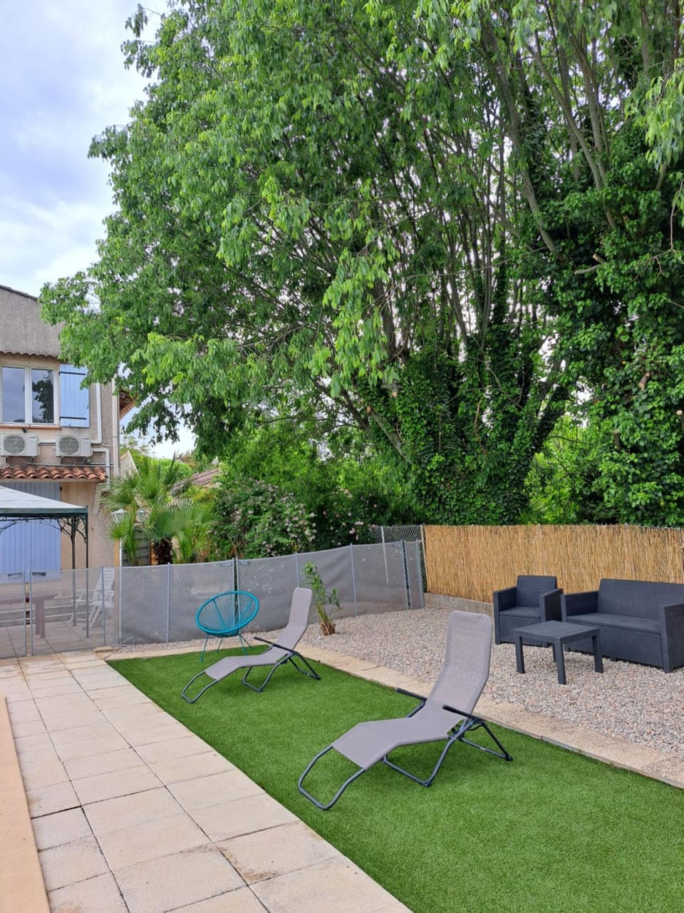 Garden, Garden view, sunbed
