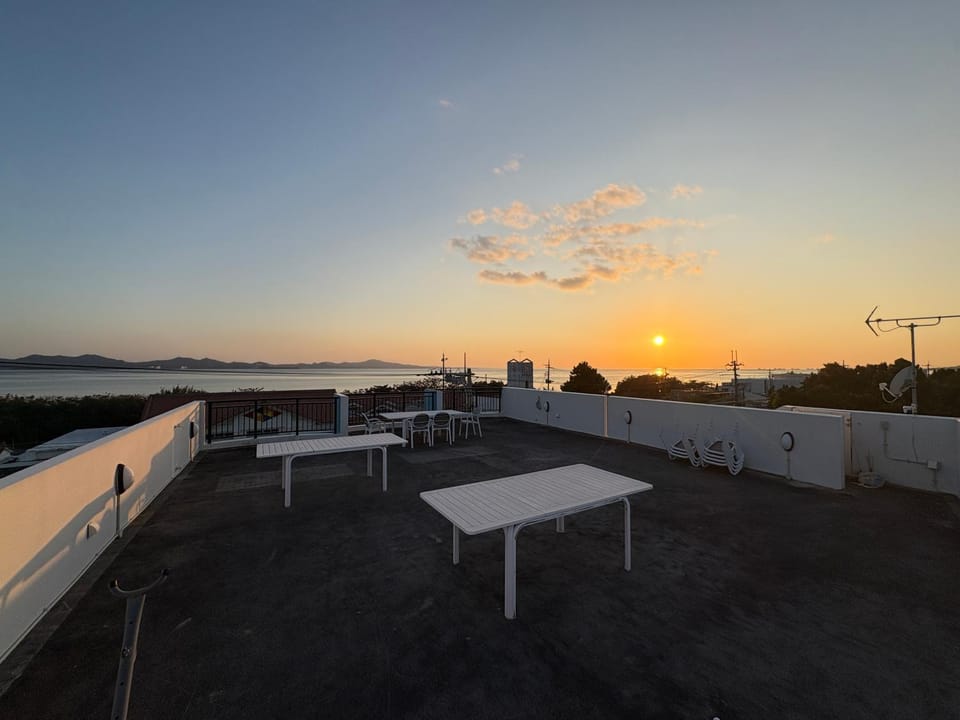 Balcony/Terrace, Sea view, Sunset