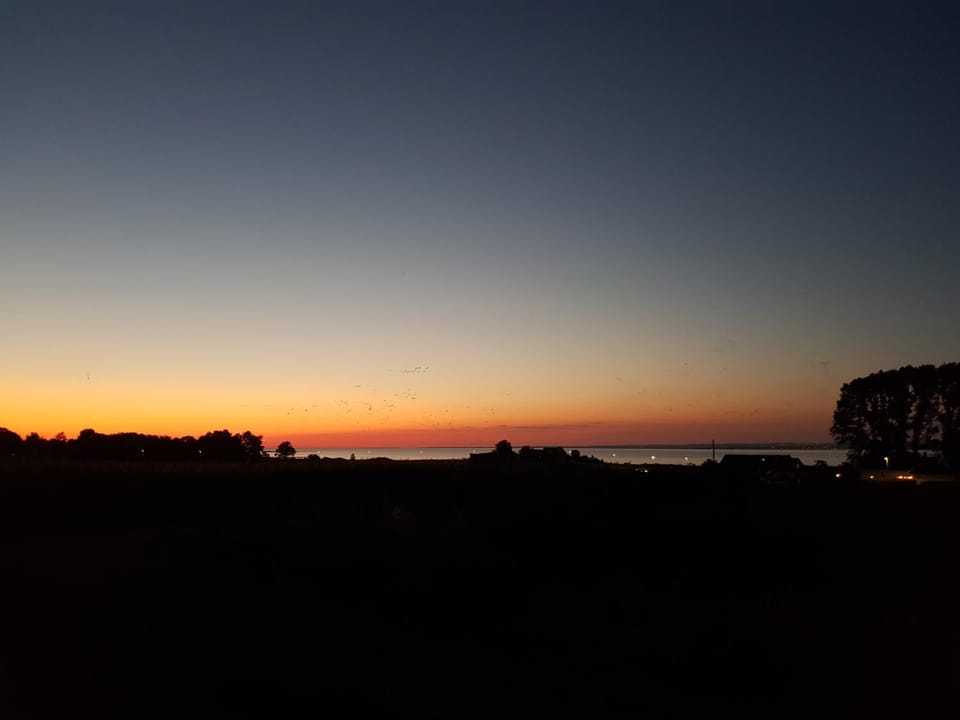 Natural landscape, Hiking, Sunset